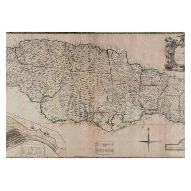 KARTA: JAMAICA 1755 2 (Framsidan)