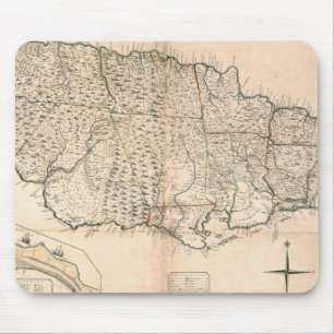 KARTA: JAMAICA 1755 2 MUSMATTA