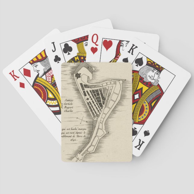 KARTA: JAMAICA 1755 CASINOKORT (Baksidan)