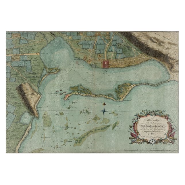 KARTA: JAMAICA 1756 (Framsidan)