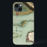 KARTA: JAMAICA, 1756<br><div class="desc">British karta i hamnarna Port Royal och Kingston,  Jamaica från S av Richard Jones,  1756.</div>