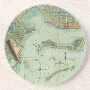 KARTA: JAMAICA 1756 UNDERLÄGG SANDSTEN