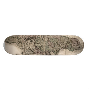 KARTA: JAMAICA 1763 MINI SKATEBOARD BRÄDA 18,5 CM