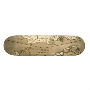 KARTA: JAMAICA 1767 SKATEBOARD BRÄDA 20,5 CM