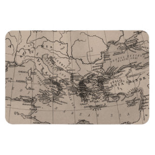 Karta, kartografi, geografi, Medelhavet Magnet