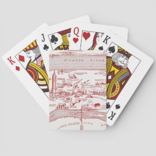 KARTA: MANHATTAN, c1935 Casinokort