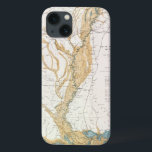 KARTA: MISSISSIPPI RIVER 1861<br><div class="desc">Karta av den alluviala regionen av Mississippi. 'Dragit av Charles Mahon,  1861.</div>