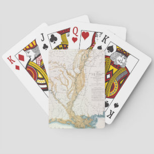 KARTA: MISSISSIPPI RIVER 1861 CASINOKORT