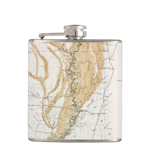 KARTA: MISSISSIPPI RIVER 1861 FICKPLUNTA