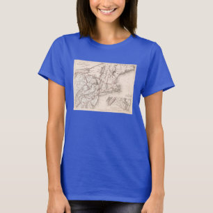 Karta: Nordostliga USA Tee