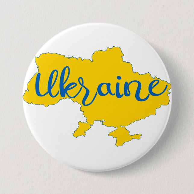 Karta och brev från Ukraina Knapp (Framsida)