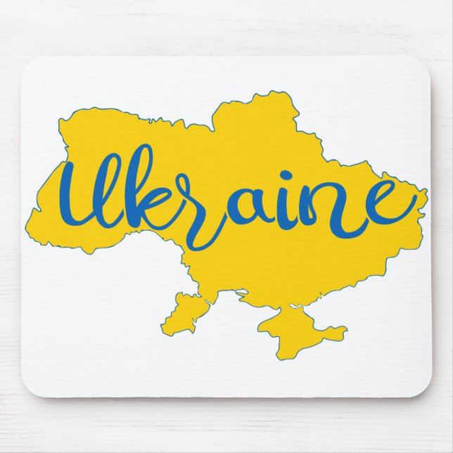 Karta och brev från Ukraina Musmatta (Framsidan)