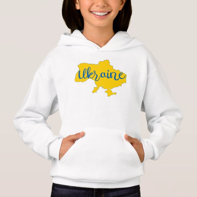 Karta och brev från Ukraina T Shirt (Framsida)