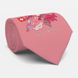 Karta och flagga av Schweitz Slips
