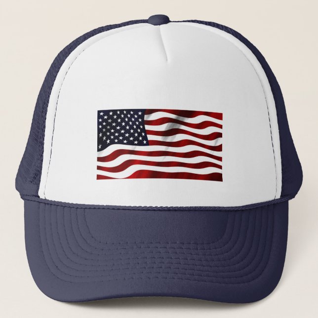 KARTA OCH FLAGGA FÖR USA KEPS (Framsida)