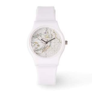 KARTA: ÖSTER INDIES, 1670 ARMBANDSUR