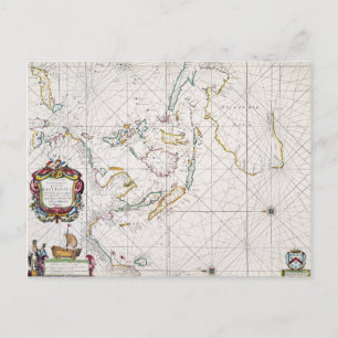 KARTA: ÖSTER INDIES, 1670 VYKORT