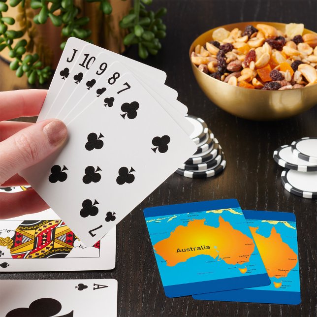 Karta över Australien Casinokort (Skapare uppladdad)