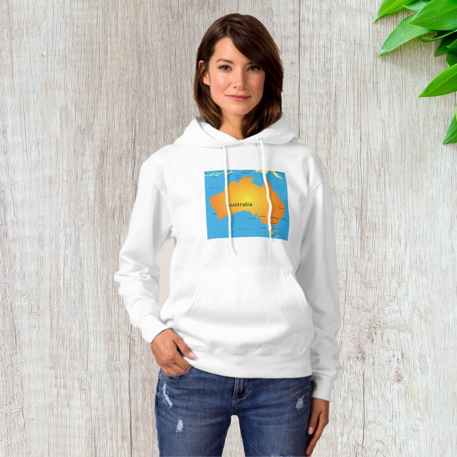 Karta över Australien T Shirt (Skapare uppladdad)