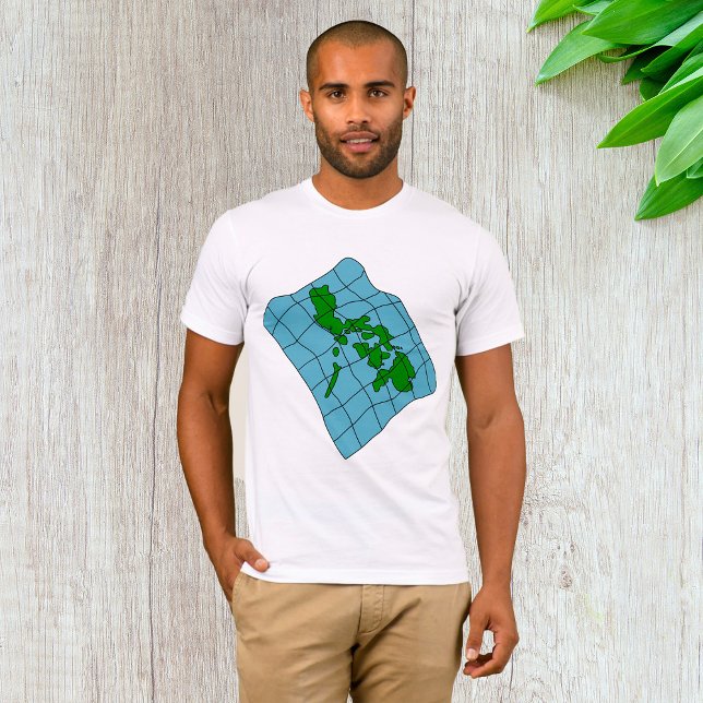 Karta över Filippinerna Herr T-Shirt (Skapare uppladdad)
