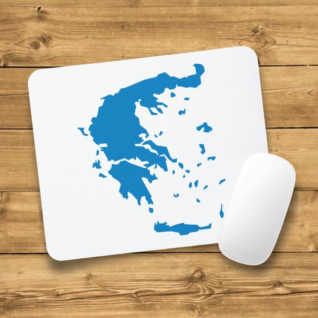 Karta över Grekland Musmatta (Skapare uppladdad)
