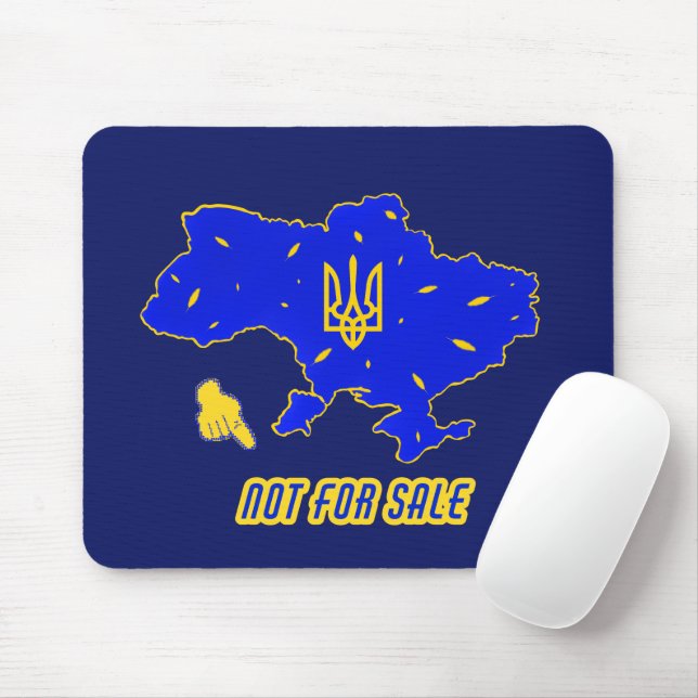 Karta över Ukraina Musmatta (Med mus)