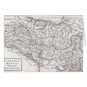 KARTA: PANNONIA HÄLSNINGSKORT
