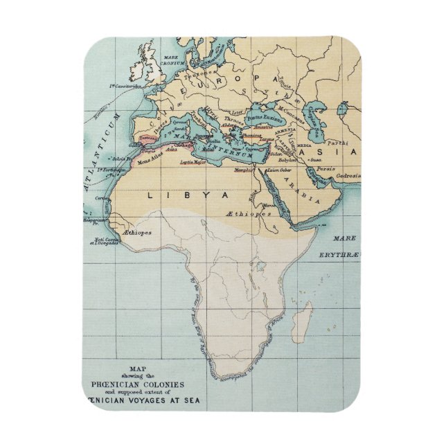 KARTA: PHOENICIENS EMPIRE MAGNET (Vertikal)