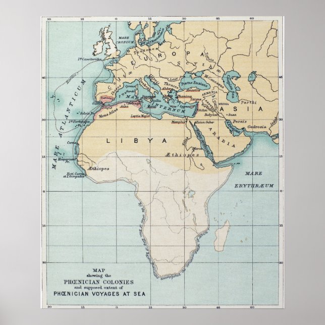 KARTA: PHOENICIENS EMPIRE POSTER (Framsidan)