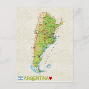KARTA POSTCARDS ♥ Argentina Vykort