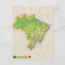 KARTA POSTCARDS ♥ Brasilien Vykort