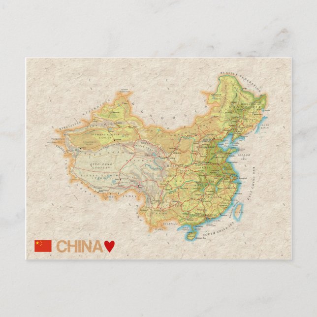 KARTA POSTCARDS ♥ China Vykort (Framsida)