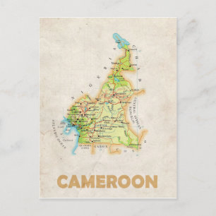 KARTA POSTCARDS ♥ Kamerun Vykort