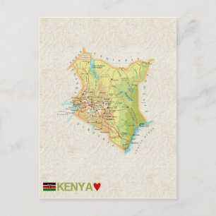 KARTA POSTCARDS ♥ Kenya Vykort
