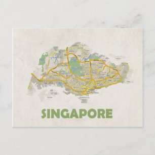 KARTA POSTCARDS ♥ Singapore Vykort