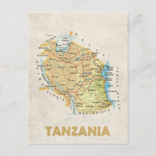 KARTA POSTCARDS ♥ Tanzania Vykort