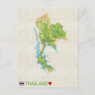 KARTA POSTCARDS ♥ Thailand Vykort