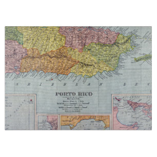 KARTA: PUERTO RICO 1900