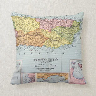 KARTA: PUERTO RICO 1900 KUDDE