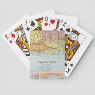 KARTA: PUERTO RICO 1900 SPELKORT