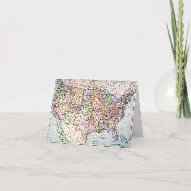 Karta: United States 1905 Kort (Framsida)