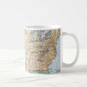 Karta: US Utvidgning, 1905 Kaffemugg