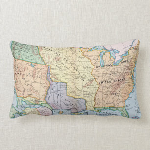 Karta: US Utvidgning, 1905 Lumbarkudde