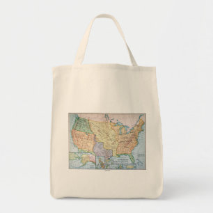 Karta: US Utvidgning, 1905 Tygkasse