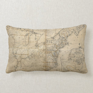 KARTA: USA 1783 LUMBARKUDDE