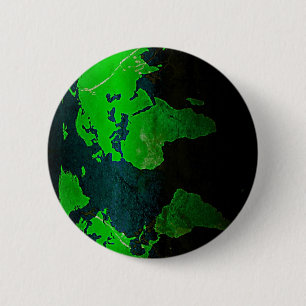 Karta World Digital Earth Geography Grönt Shine S Knapp