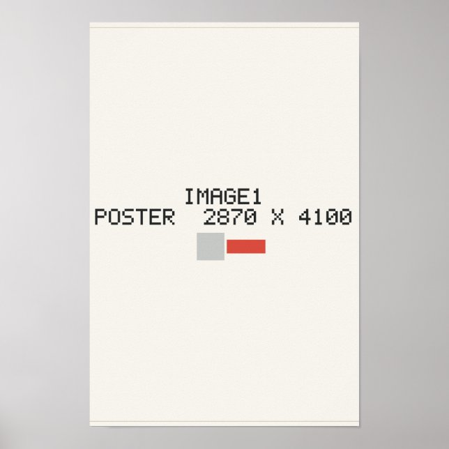 Kartaffisch - personlig poster (Framsidan)
