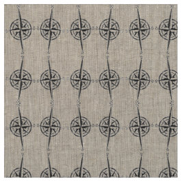 Kartakompasssvarten vinkar nautiskt kust- för tyg