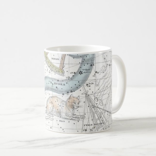 Kartan av konstellationerna pläterar XXVI Kaffemugg (Framsida höger)