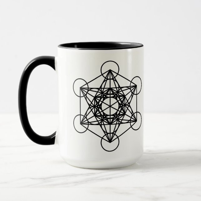 Kartan av skapelsen 15 uns. Mugg (Vänster)